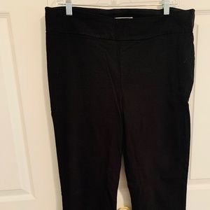 MARGARET M SLIMMING STRETCH PANT, BLACK, STITCH FIX, XL, VGUC